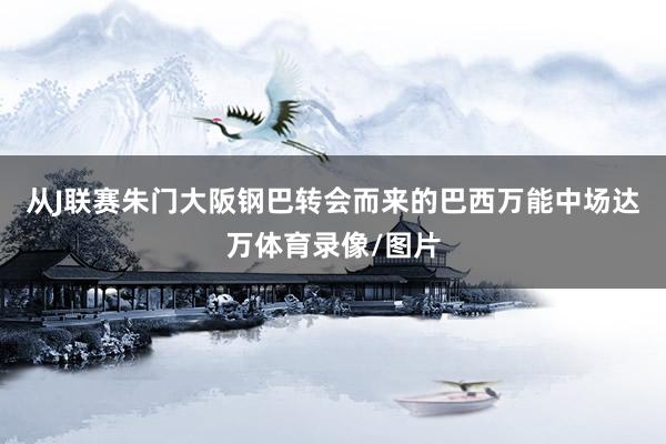 从J联赛朱门大阪钢巴转会而来的巴西万能中场达万体育录像/图片