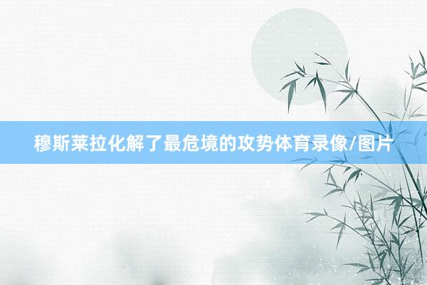 穆斯莱拉化解了最危境的攻势体育录像/图片