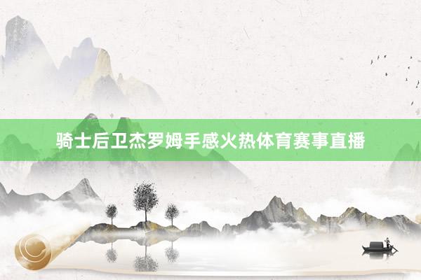 骑士后卫杰罗姆手感火热体育赛事直播