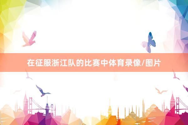 在征服浙江队的比赛中体育录像/图片