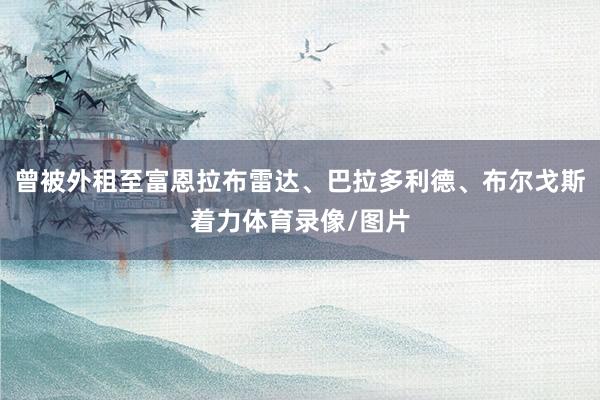 曾被外租至富恩拉布雷达、巴拉多利德、布尔戈斯着力体育录像/图片