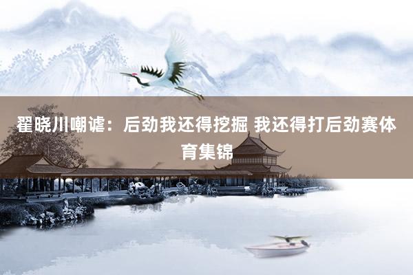 翟晓川嘲谑：后劲我还得挖掘 我还得打后劲赛体育集锦